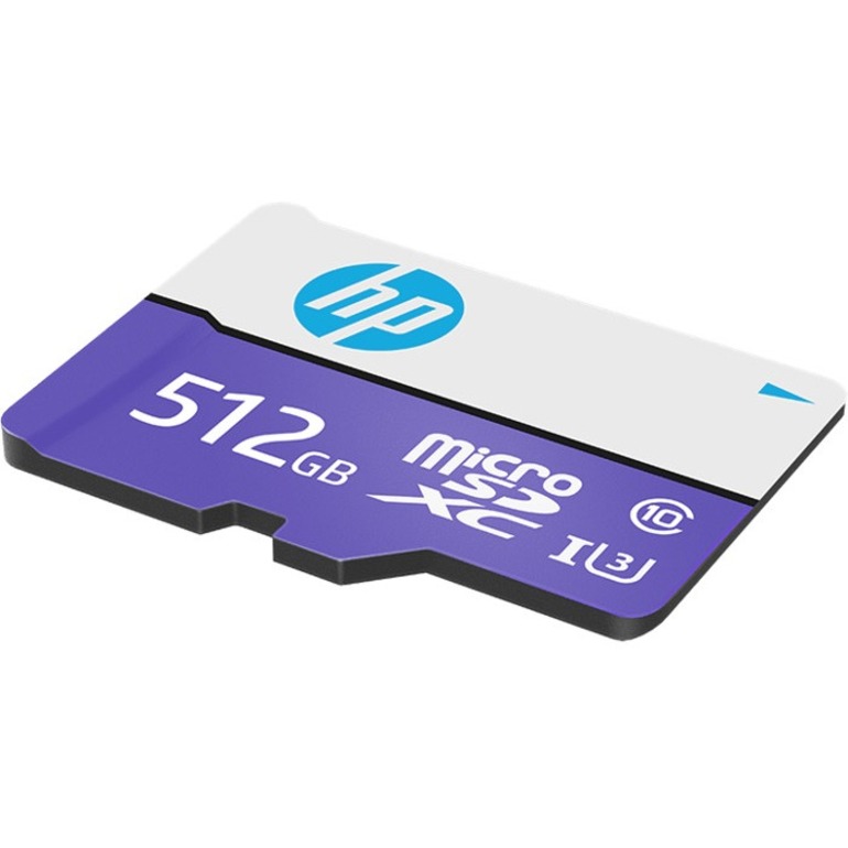 HP mx330 512 GB Class 10/UHS-I (U3) microSDXC - 100 MB/s Read - 2 Year Warranty