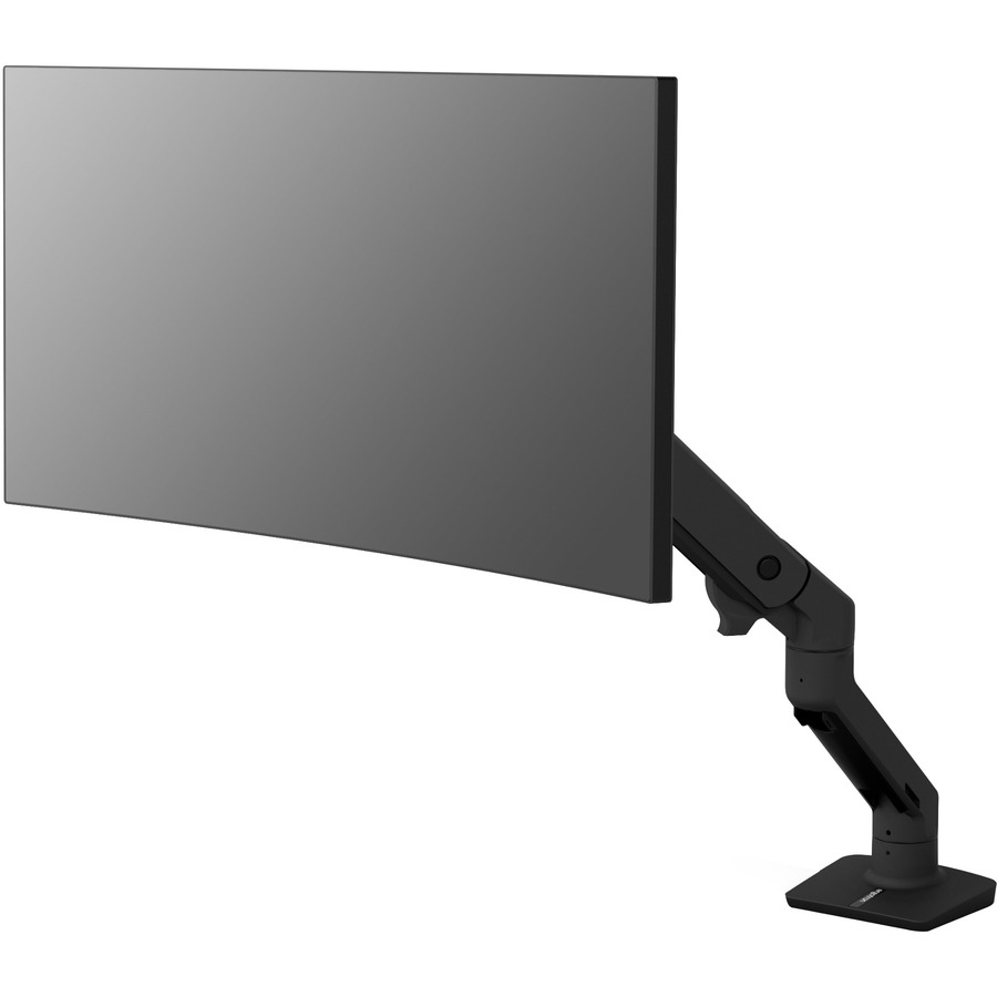 Ergotron Desk Mount for Monitor, Curved Screen Display - Matte Black
