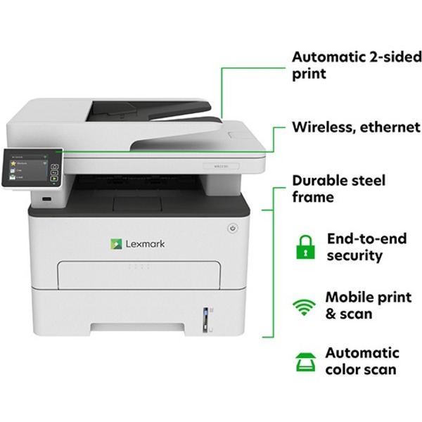 Lexmark MB2236i Multifunction Monochrome Laser Printer