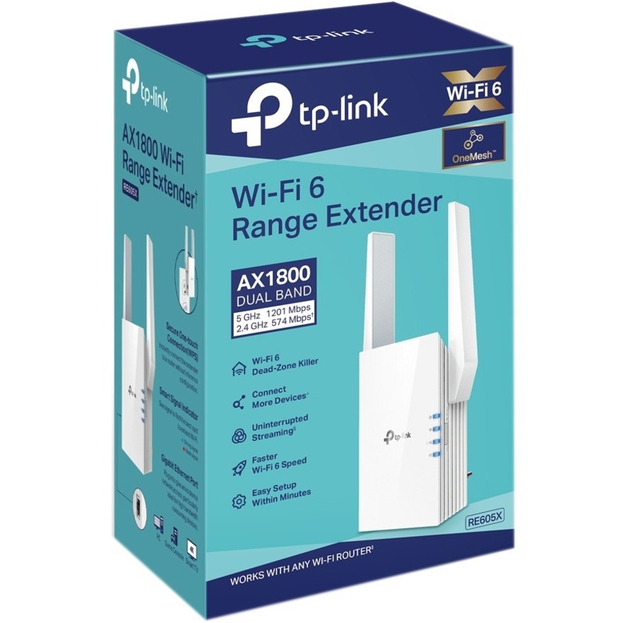 Prolongateur de port&eacute;e Wi-Fi AX1800 - TP-Link