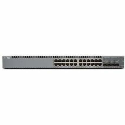 Juniper EX3400 24-port PoE switch with 5-year support for enterprise access networks — alternate view 1