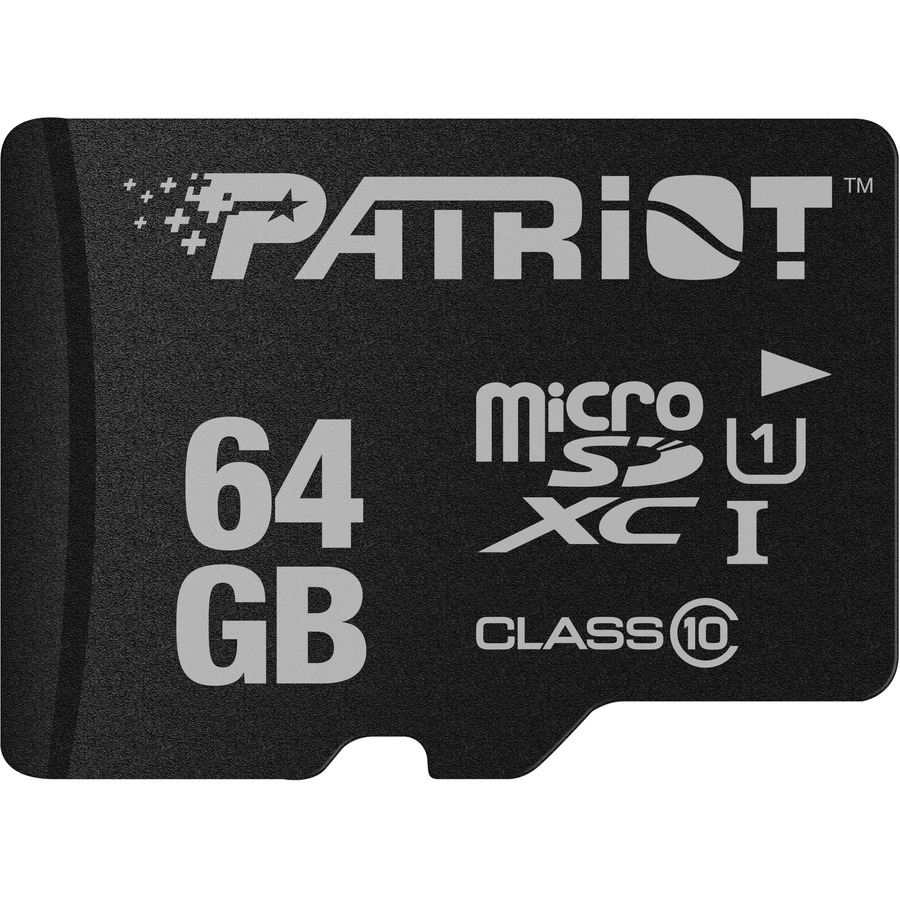Patriot Memory 64 GB Class 10/UHS-I (U1) microSDXC - 1 Pack