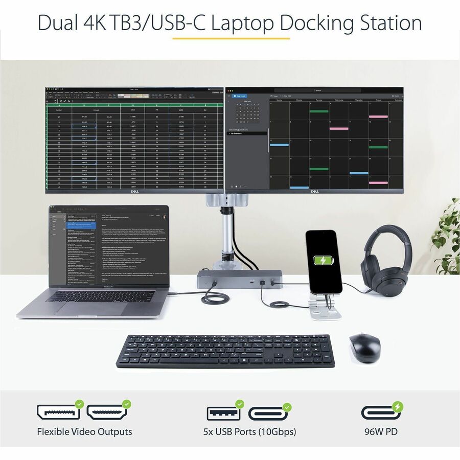 Universal Dual 4K USB Dock 