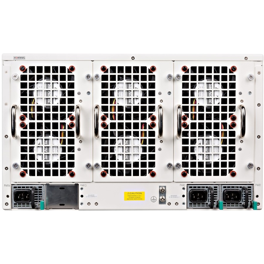 Fortinet FortiGate 7040E 9 6U modular firewall chassis with redundant power supplies — alternate view 1