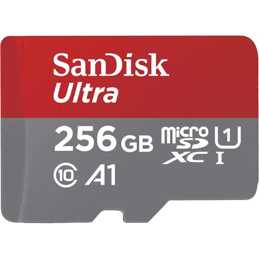 SanDisk Ultra 256 GB UHS-I microSDXC - 120 MB/s Read - 10 Year Warranty