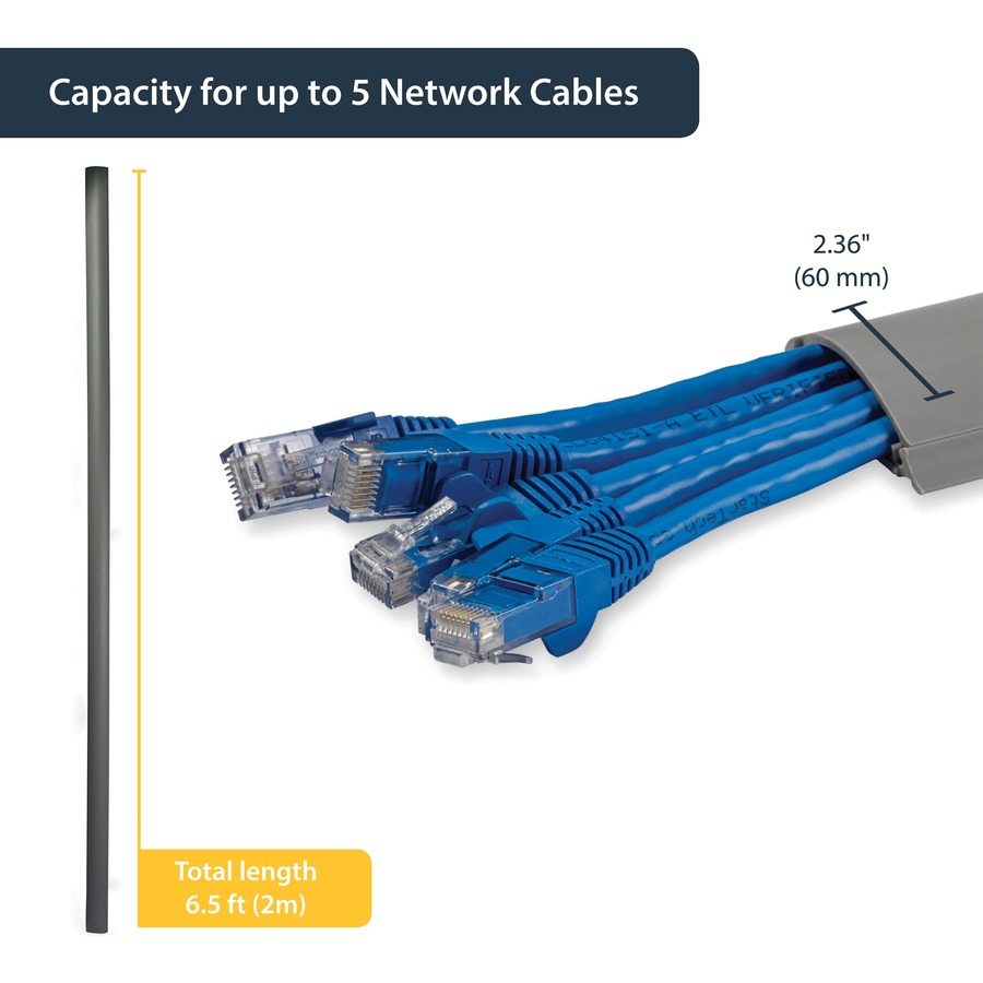 3x3in Open Slot Wiring Cable Raceway Duct with Cover 