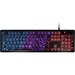 Aluratek Large Print Tri-color LED Backlight Illuminated Keyboard - Cable Connectivity - USB Interface - LED Multimedia, Email, Home Page, My Favorites, Play/Pause, Previous Track, Next Track, Stop, Volume Down, Volume Up, Calculator, ... Hot Key(s) - Com