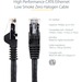 StarTech.com 3ft (90cm) CAT6 Ethernet Cable, LSZH (Low Smoke Zero Halogen) 10 GbE Snagless 100W PoE UTP RJ45 Black Network Patch Cord, ETL - 3ft/90cm Black LSZH CAT6 Ethernet Cable - 10GbE Multi Gigabit 1/2.5/5Gbps/10Gbps to 55m - 100W PoE++ - ANSI/TIA-56