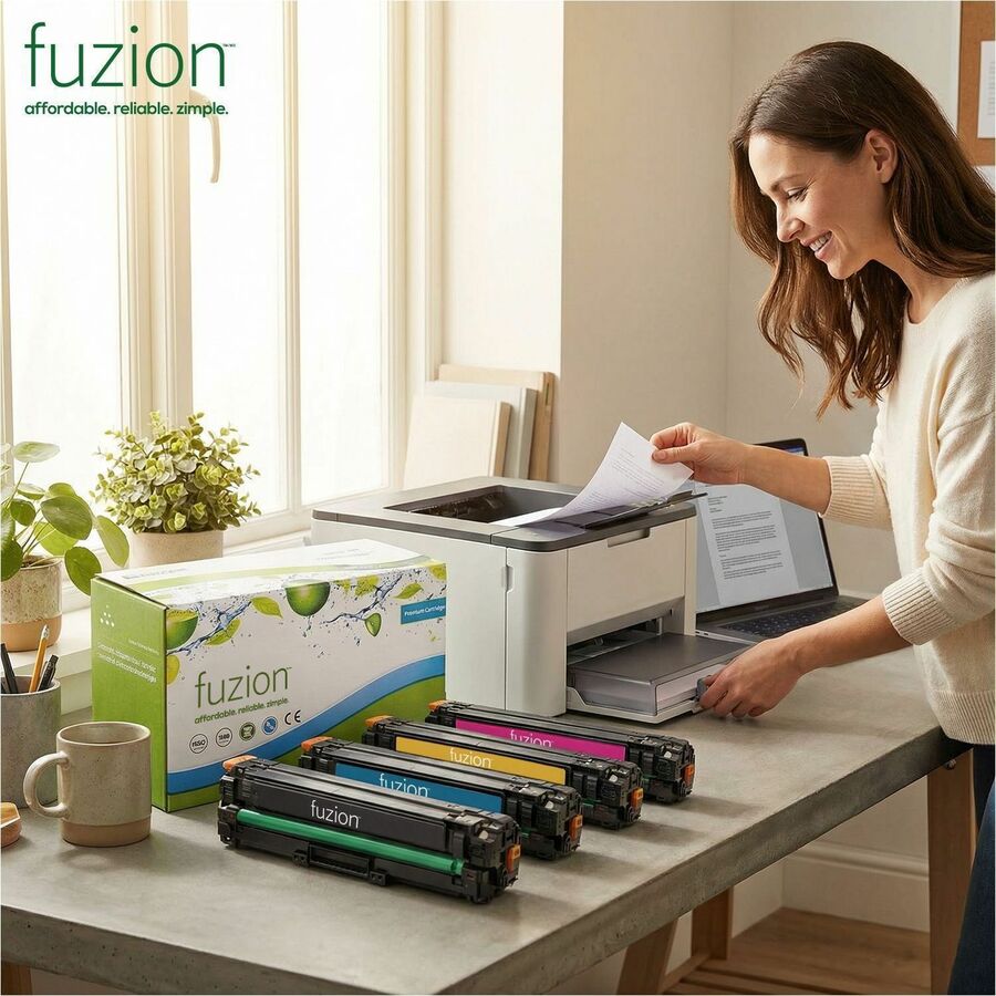 fuzion - Cartouche jet d'encre Jet d'encre - '-Alternative pourBrother LC105 (LC105, LC105Y) - Jaune - 1 chaque