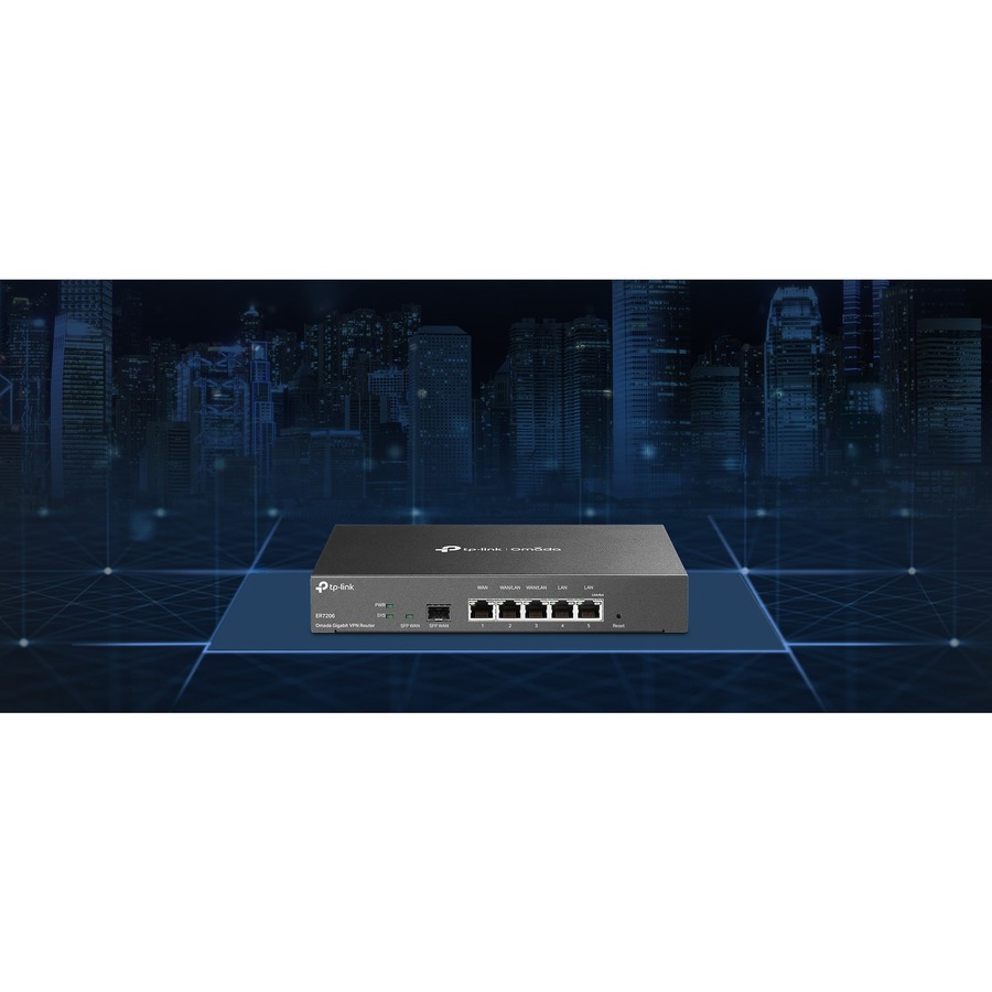 TP-Link ER7206 SafeStream Gigabit Multi-WAN VPN Router | Router