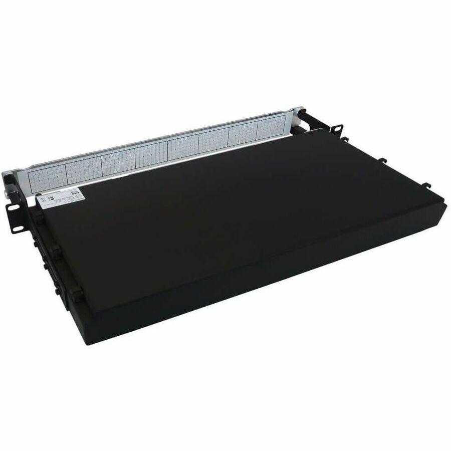 Eaton Tripp Lite Series Preloaded Fiber Panel, 1U - 2x (12x LC/LC Duplex M/M) 24F Trunk Cables, OM4 Multimode, 10 m (32.8 ft.)
