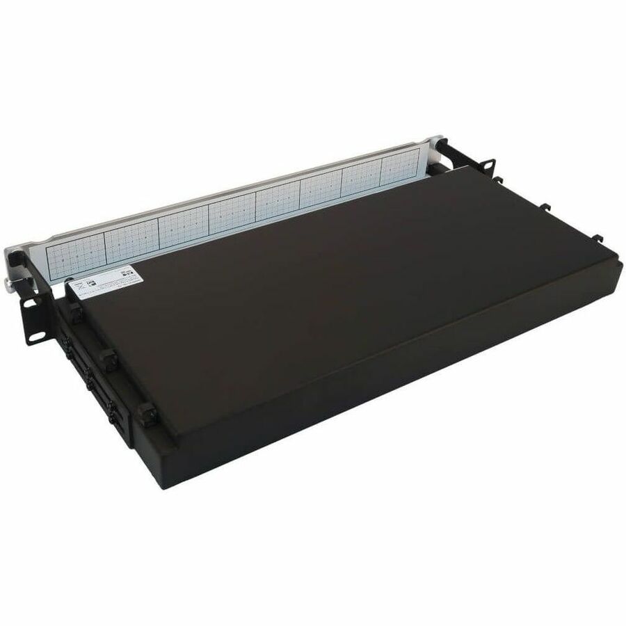 Eaton Tripp Lite Series Preloaded Fiber Panel, 1U - 4x (8x LC/LC Duplex M/M) 16F Trunk Cables, OM4 Multimode, 10 m (32.8 ft.)