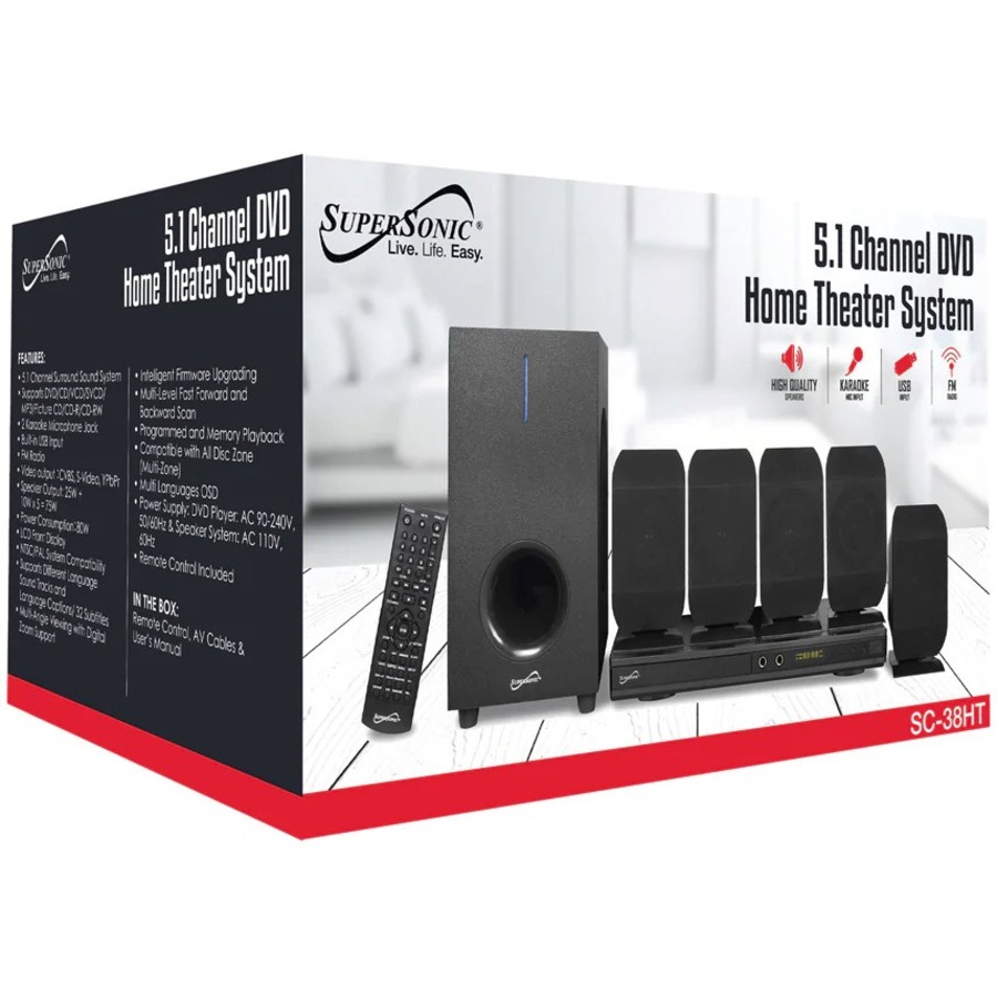 Home Theater Sys 5.1 Channel — alternate view 1