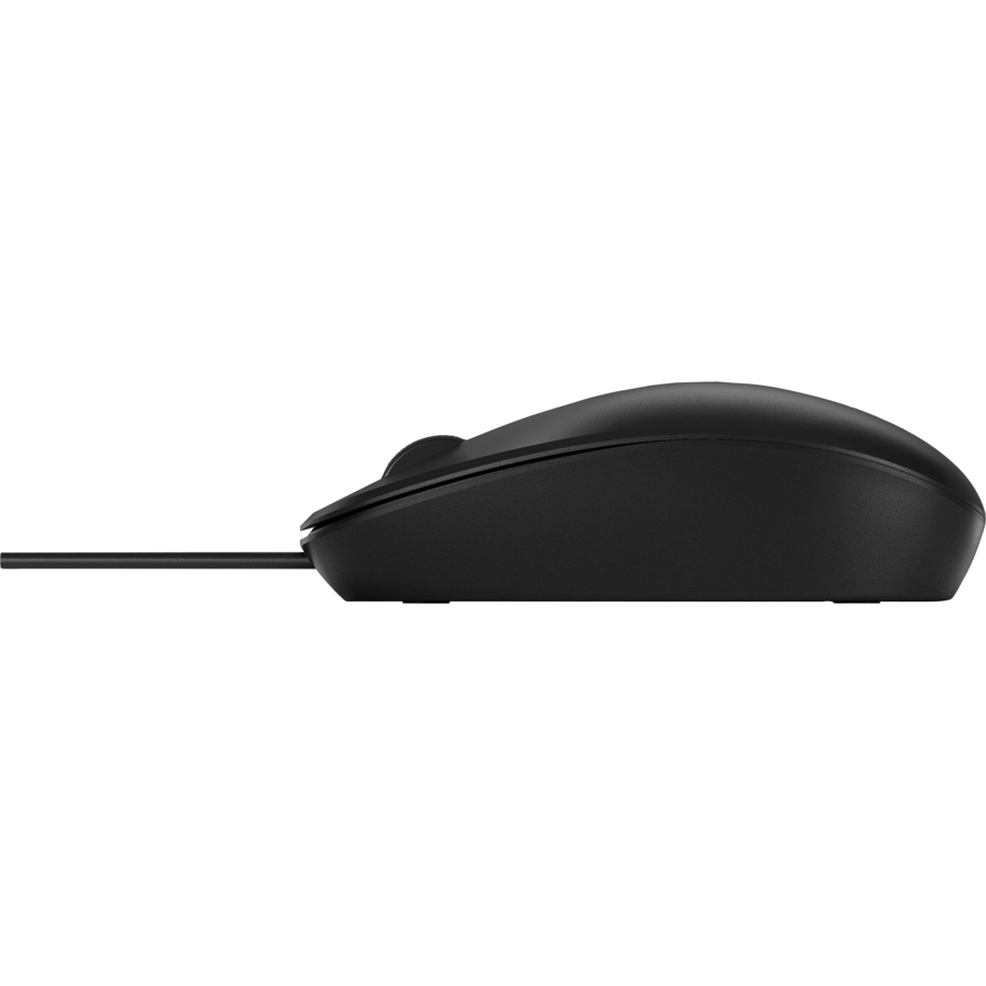 HP 125 Wired Mouse - Optical - Cable - USB - 1200 dpi
