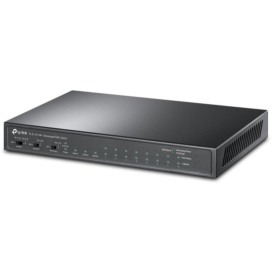 Commutateur 11 ports (8 PoE+) 124W - TP-Link