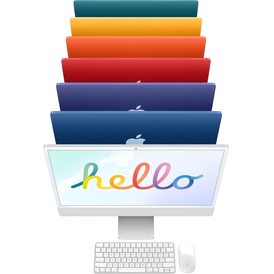 Apple iMac MJVA3LL/A All-in-One Computer - Apple M1 Octa-core (8 
