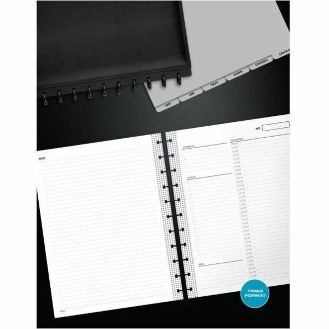 TUL® Discbound Undated Daily Refill Pages, 81/2" x 11" , Undated, 50