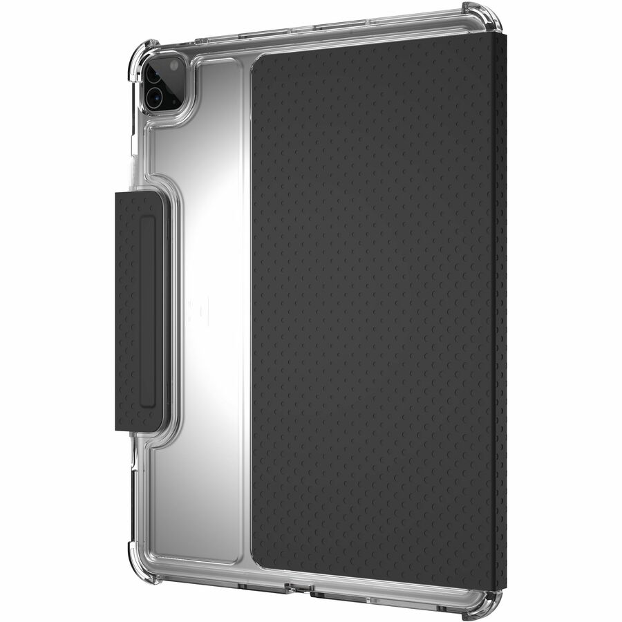 Urban Armor Gear Lucent Carrying Case (Folio) for 12.9" Apple iPad Pro (5th Generation), iPad Pro (4th Generation) Tablet - Black, Ice
