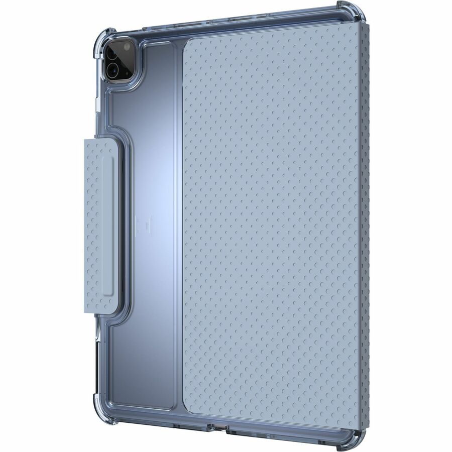 Urban Armor Gear Lucent Carrying Case (Folio) for 12.9" Apple iPad Pro (5th Generation), iPad Pro (4th Generation) Tablet, Stylus - Soft Blue