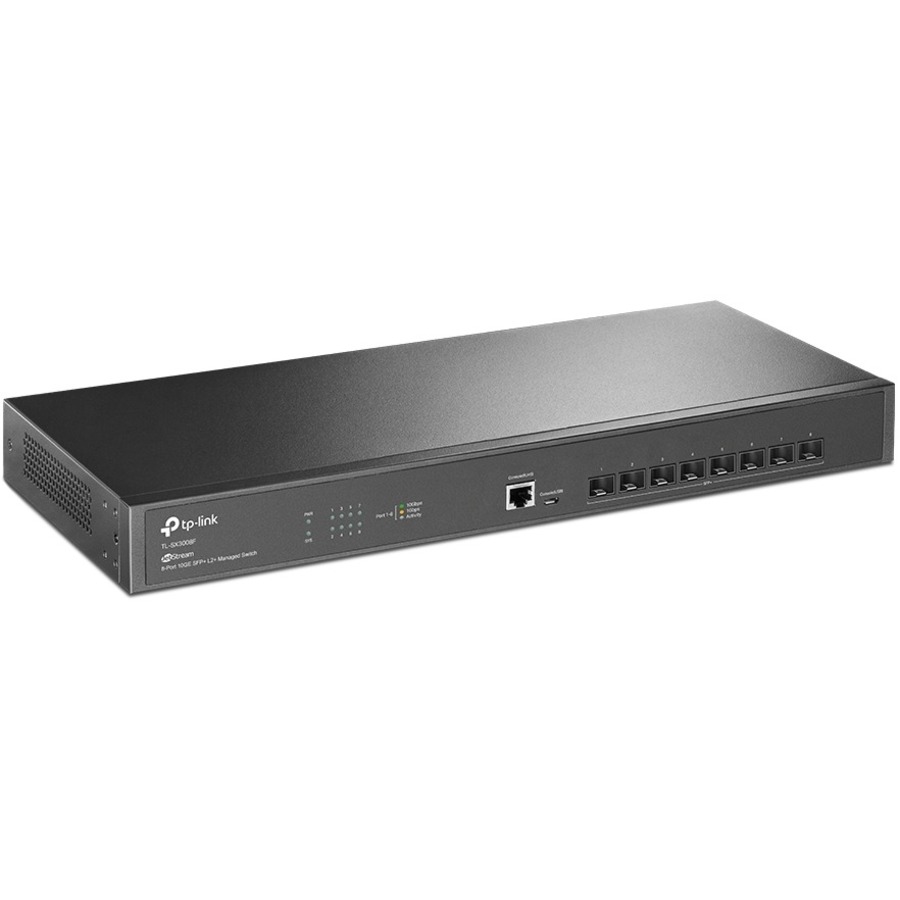 TP-Link JetStream 8-Port 10GE SFP+ L2+ Managed Switch