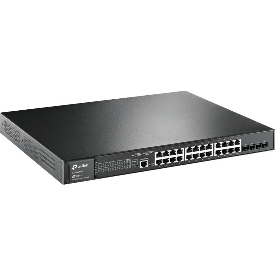 Commutateur Jetstream 28 ports Gigabit L2 g&eacute;r&eacute;s avec 24 ports PoE+ - TP-Link