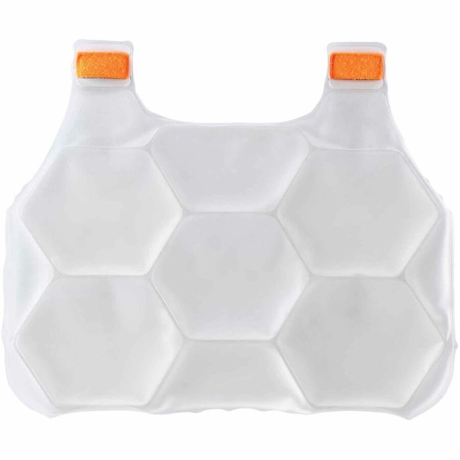 Chill-Its 6220 Phase Change Cooling Vest Charge Packs - 2 Each - Clear, White - Cotton