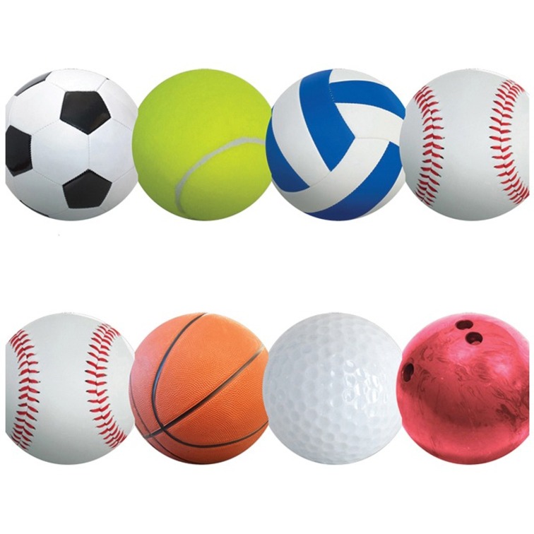 Decorative Die-Cut Borders - Sports Balls - Borders & Trimmers - HYX33616