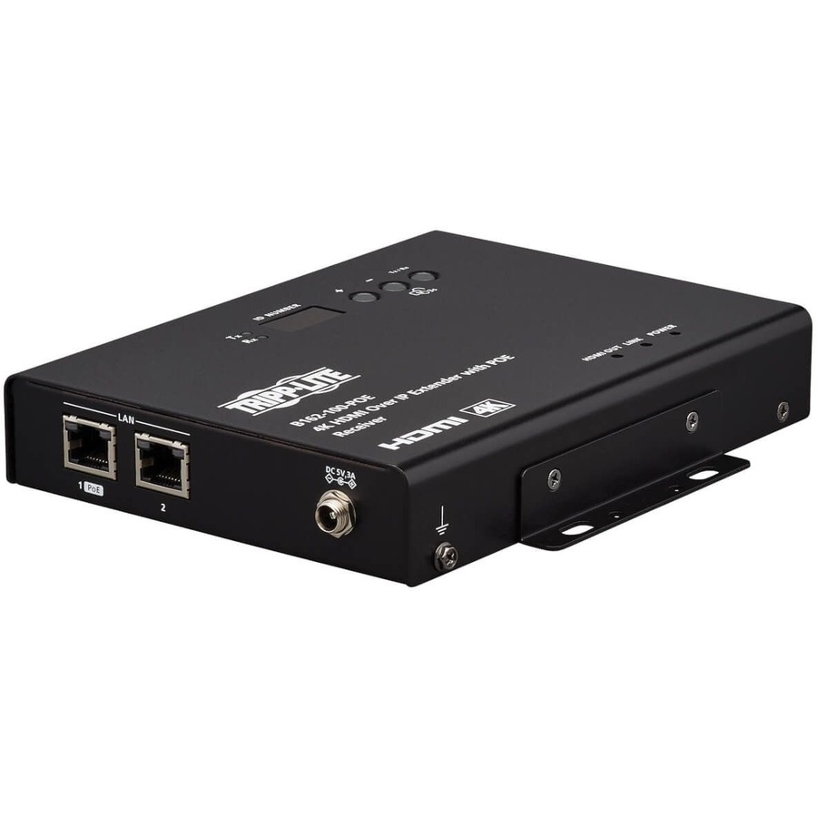 Eaton Tripp Lite Series HDMI over IP Decoder - 4K, 4:4:4, PoE, 328 ft. (100 m), TAA