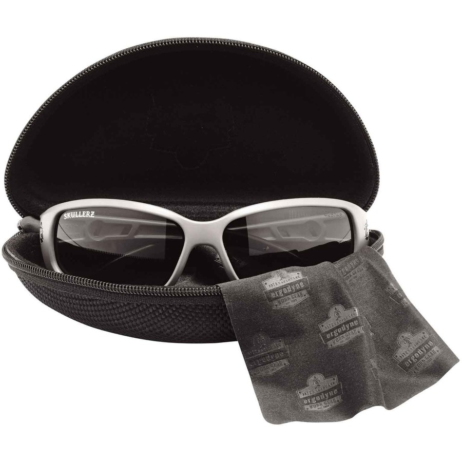 Skullerz Ballistic 3225 Rugged Carrying Case Skullerz Safety Glasses - Black - 3.5" Height x 7" Width x 2.5" Depth - 1 Each