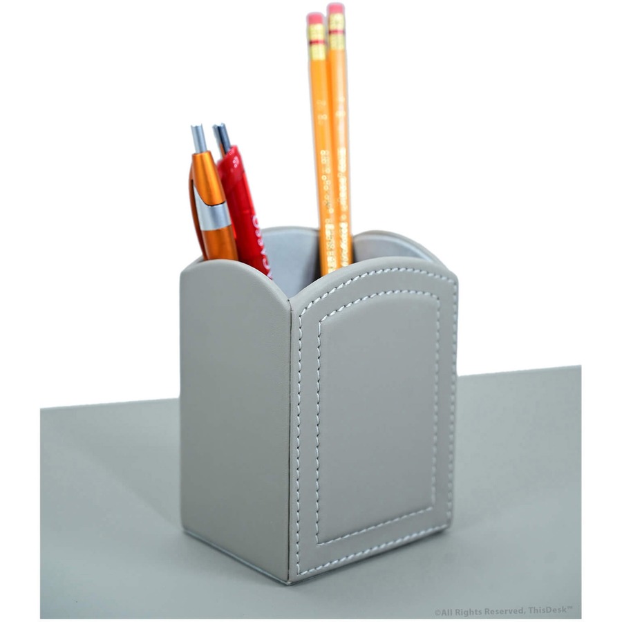 Dacasso 5-piece Home/Office Leather Desk Accessory Set
