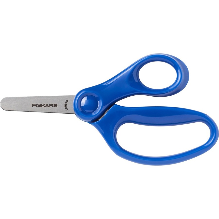 Fiskars Blunt-Tip Scissors With Safety-Edge Blades - 5 - 2 Pairs, Blue &  Red