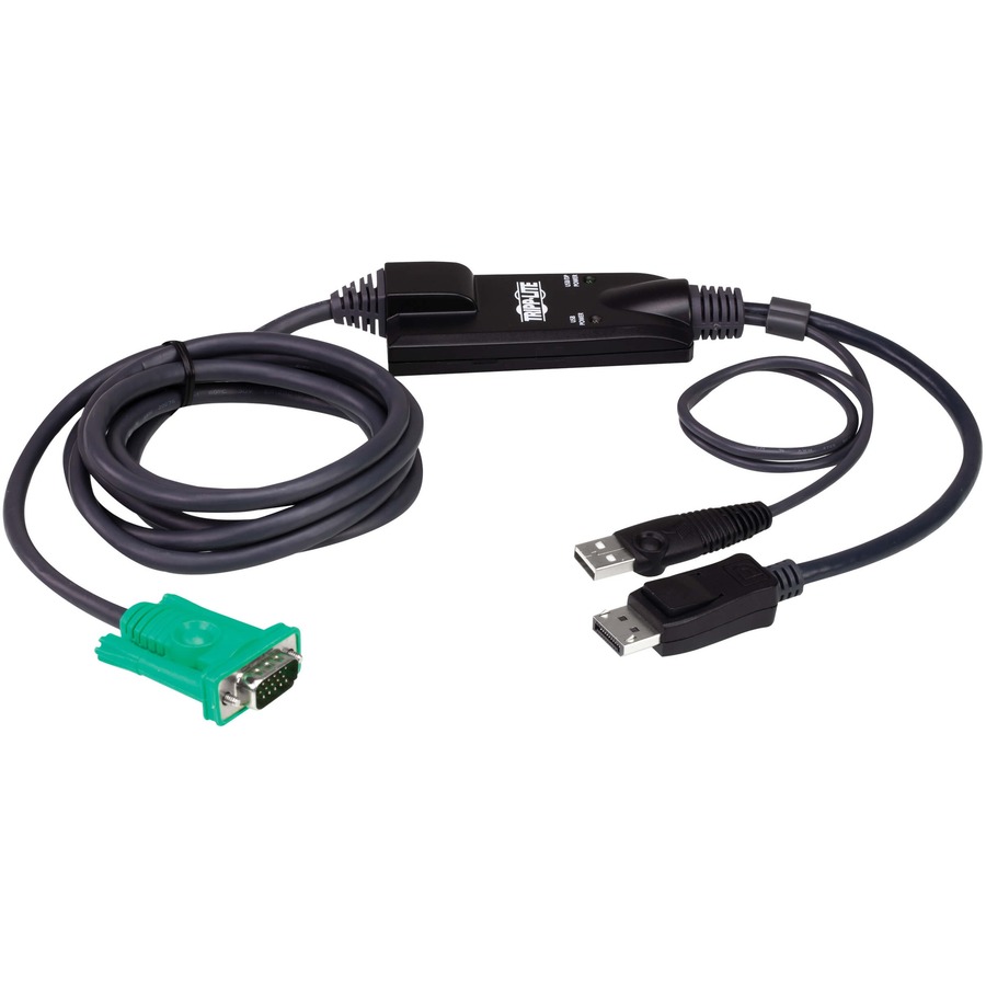 Tripp Lite by Eaton VGA to DisplayPort and USB-A Adapter Cable Kit for Tripp Lite by Eaton B020-U and B022-U KVM, 6 ft. (1.8 m)