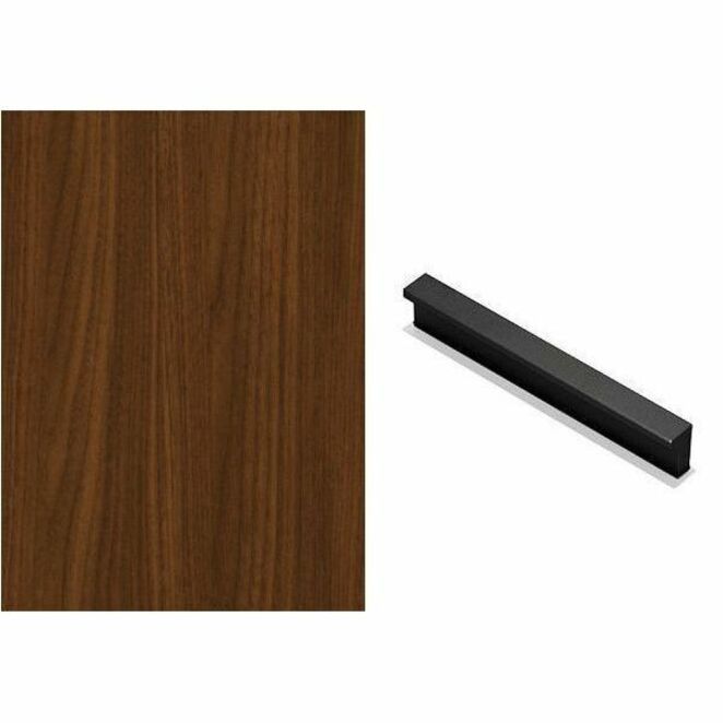 Heartwood LEV-SR7218WC-BWBL Wardrobe Storage Cabinet with Black Walnut Laminate