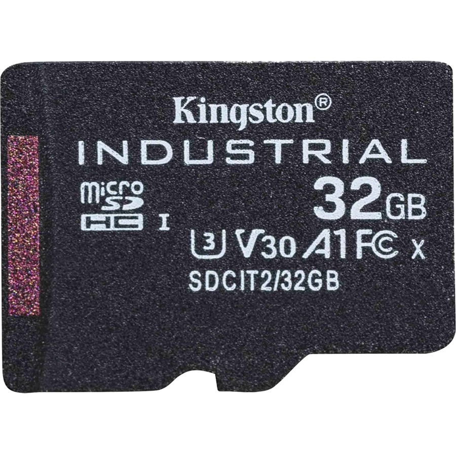 Kingston Industrial SDCIT2 32 GB Class 10/UHS-I (U3) V30 microSDHC - 5 Year Warranty