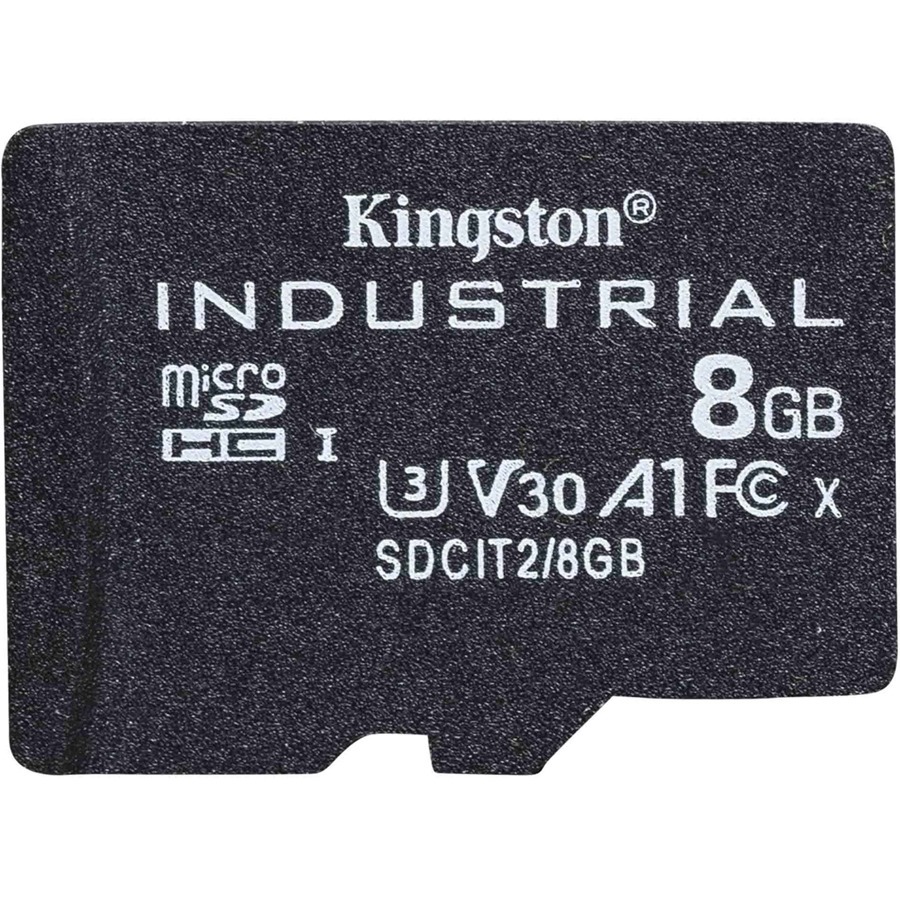 Kingston Industrial SDCIT2 8 GB Class 10/UHS-I (U3) V30 microSDHC - 5 Year Warranty