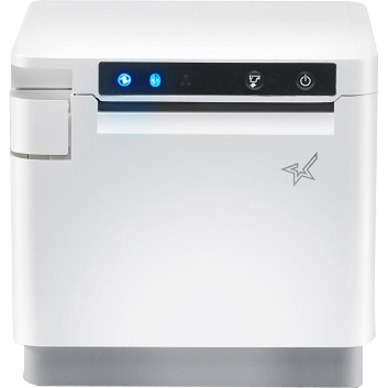 Star Micronics mC-Print3 MCP31L NH WT US Desktop Direct Thermal Printer - Monochrome - Receipt Print - Ethernet - USB - USB Host - With Cutter - White - 3.15" Print Width - 9.84 in/s Mono - 203 dpi - 3.15" Label Width - Star Mode Emulation - For PC, iOS, Android