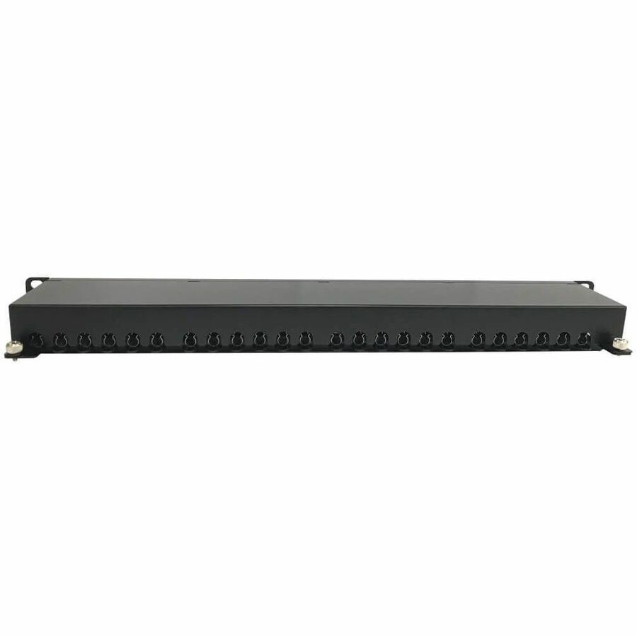 Eaton Tripp Lite Series 24-Port Cat6a Shielded Patch Panel - 10 Gbps, STP, 110 Punch Down, RJ45, 1U, TAA