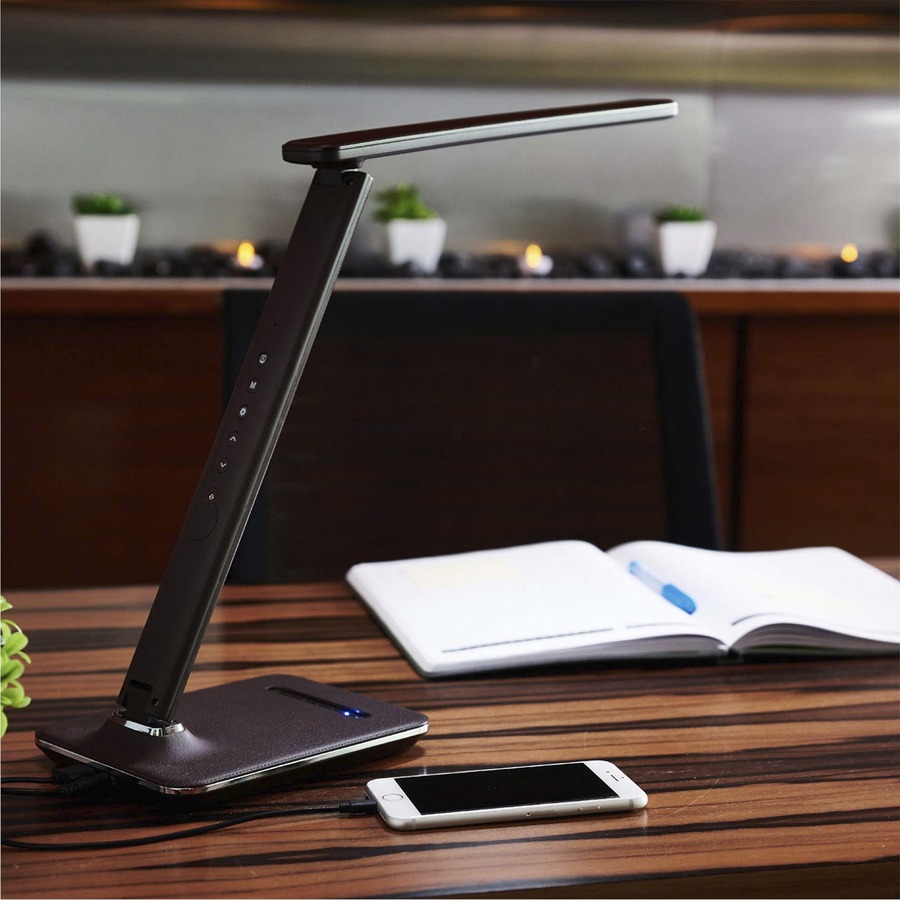 OttLite Wellness Series Refine LED Desk Lamp Adjustable Height 24