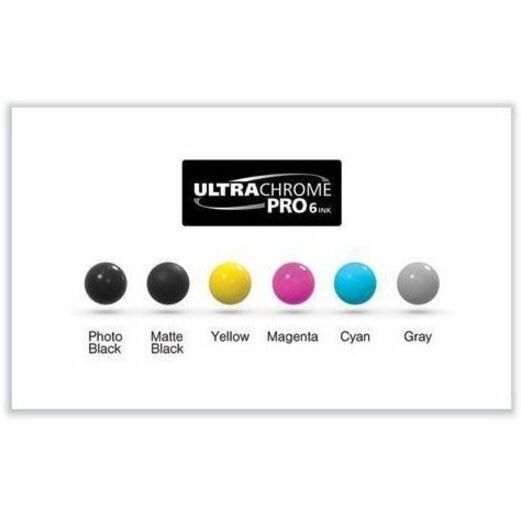 Epson UltraChrome PRO6 T48L Original High Yield Inkjet Ink Cartridge - Matte Black - 1 Pack