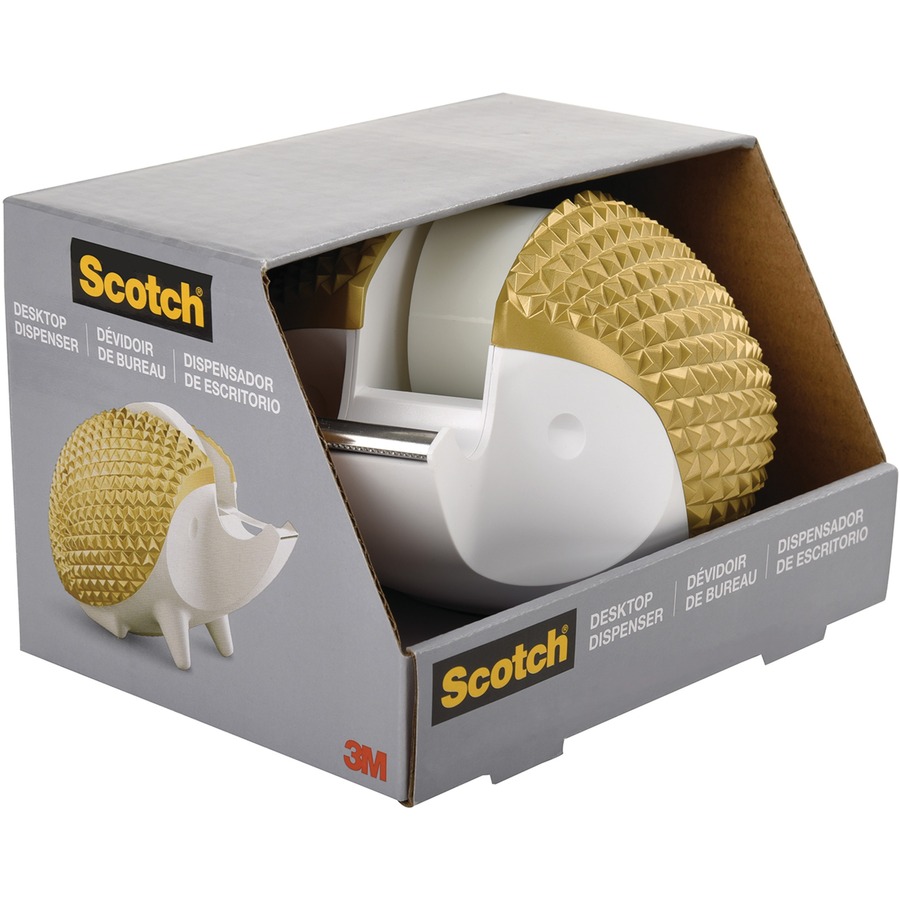 thumbnail image 2 of Adorable Hedgehog Tape Dispenser - Cute Desk Accessory & Office Gift With Functional Design 2 of 11