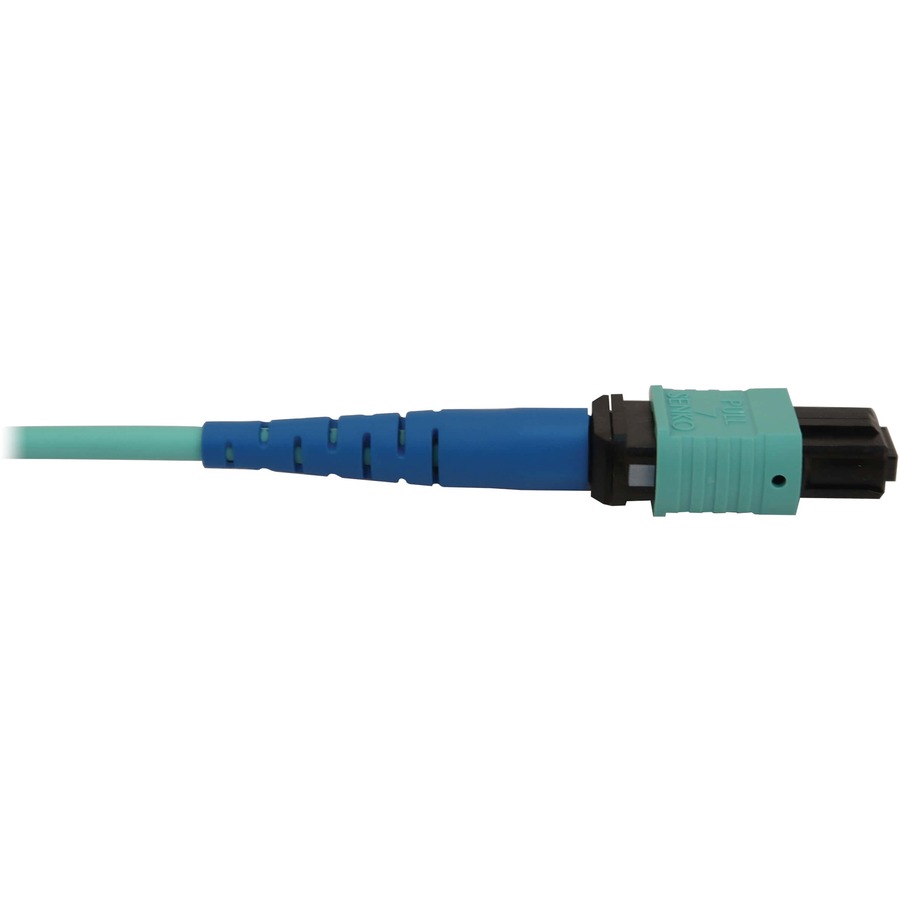 Tripp Lite N846B-02M-24-P Fiber Optic Network Cable - 6.6 ft Fiber Optic Network Cable for Network Device, Patch Panel, Switch - First End: 1 x MTP/MPO Network - Female - Second End: 1 x MTP/MPO Network - Female - 400 Gbit/s - LSZH, OFNR - 50/125 &micro;m