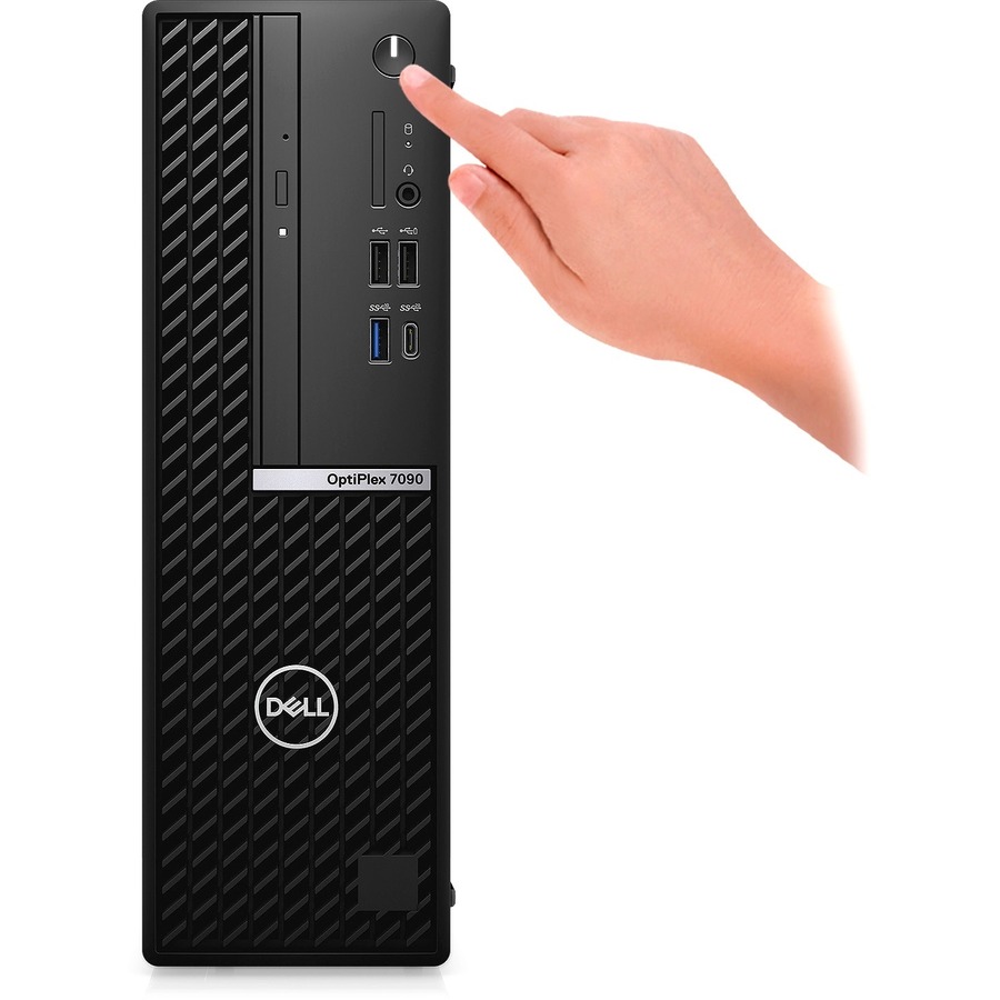 Dell OptiPlex 7000 7090 Desktop Computer - Intel Core i7 10th Gen i7-10700 - vPro Technology - 16 GB - 256 GB SSD - Small Form Factor