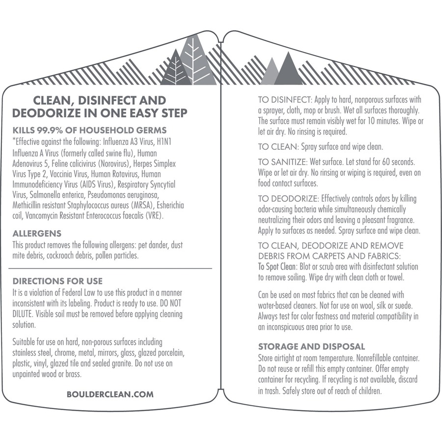 Picture of Boulder Clean Disinfectant Cleaner