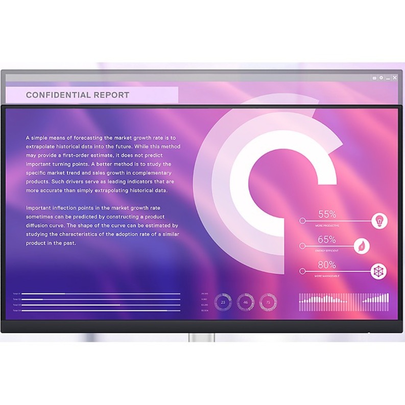 Dell P2423 24" Class WUXGA LCD Monitor - 16:9 - Black, Silver