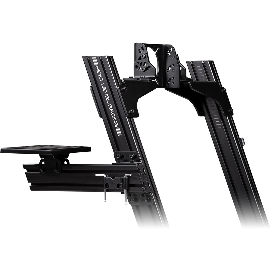 Next Level Racing GTElite Racing Simulator Cockpit- Front & Side Mount Edition - Carbon, Steel