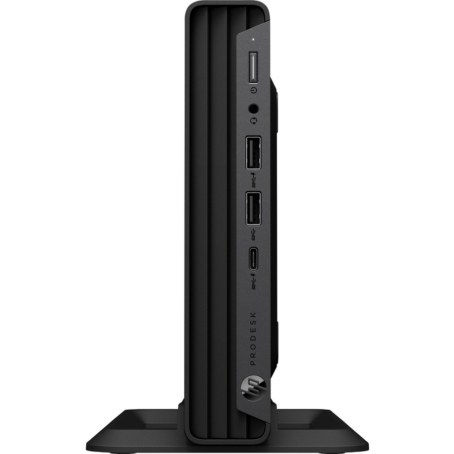 HP Business Desktop ProDesk 600 G6 Desktop Computer - Intel Core i5 10th Gen i5-10500T Hexa-core (6 Core) 2.30 GHz - 16 GB RAM DDR4 SDRAM - 256 GB NVMe M.2 PCI Express SSD - Desktop Mini - Black