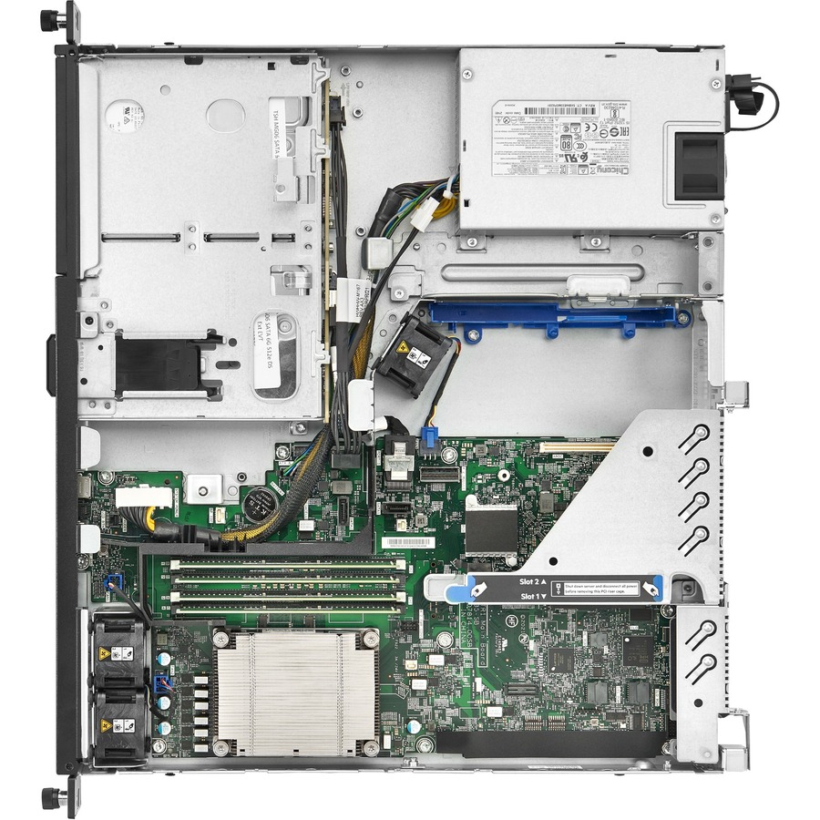 HPE ProLiant DL20 G10 Plus 1U Rack Server - 1 x Intel Xeon E-2314 2.80 GHz - 8 GB RAM - Serial ATA Controller