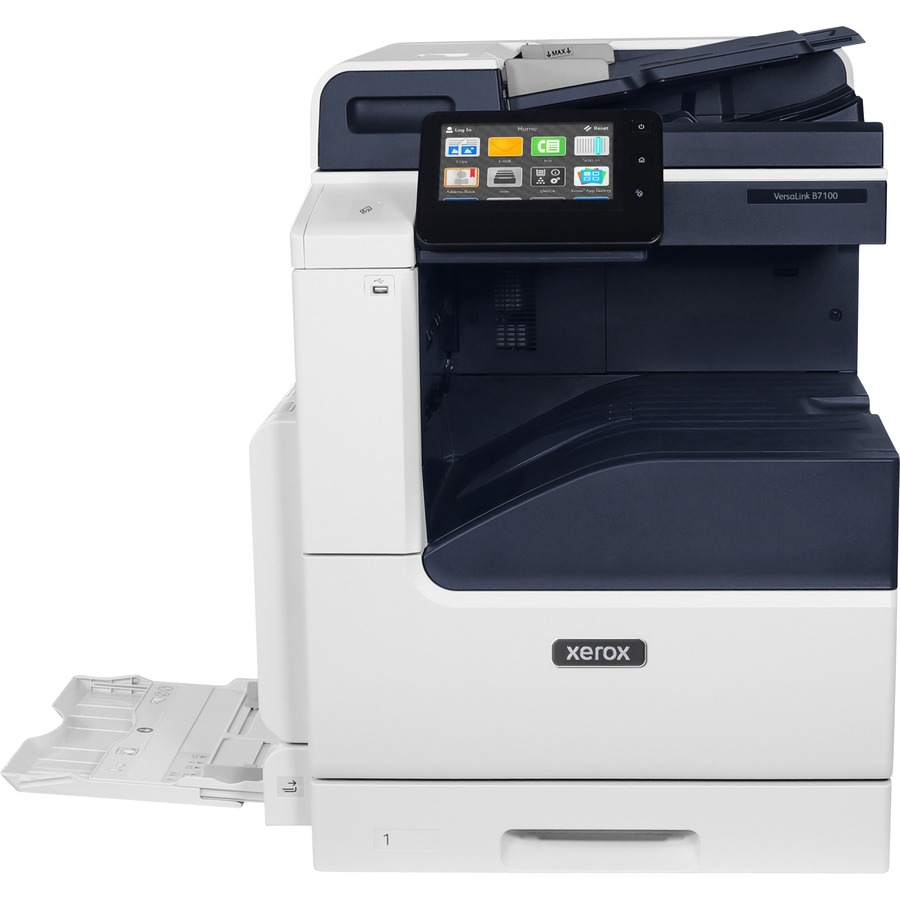 Xerox VersaLink B7100 MFP B7130/ENGH2 monochrome multifunction printer with dual trays, 320 GB hard drive, and 130-sheet DADF — alternate view 1