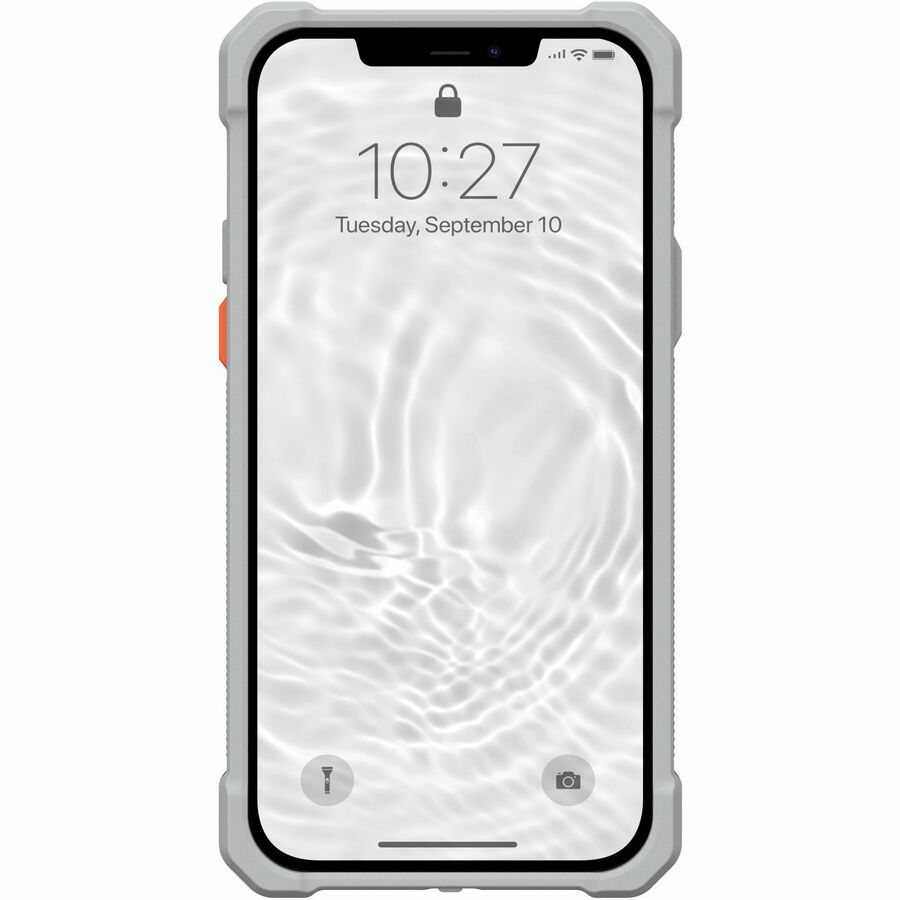 Urban Armor Gear Rugged Charging Case Apple iPhone 12, iPhone 12 Pro Smartphone - White, Gray
