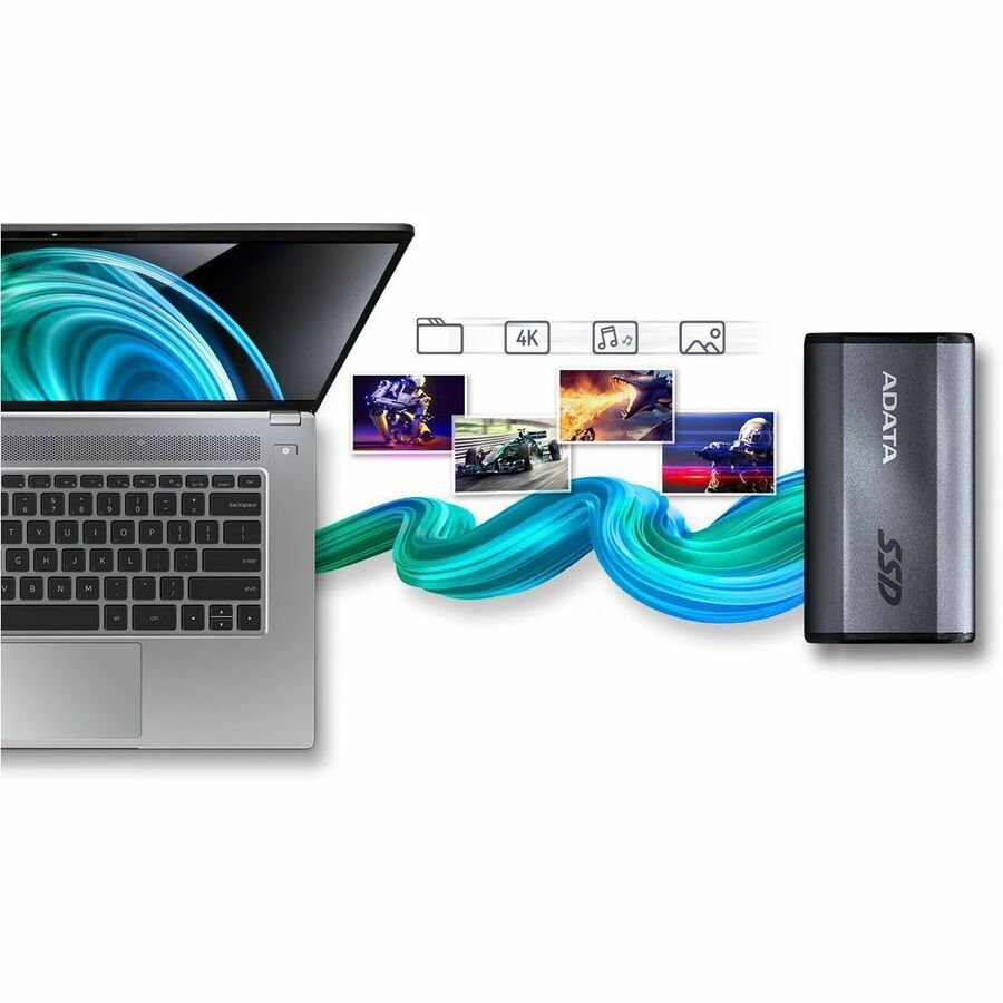 Adata Elite SE880 1 TB Portable SSD - Thumbnail 5